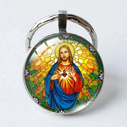 Our Lady of Guadalupe Keychain – Catholic Sacred Heart Devotional