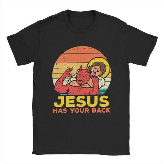 Jesus Has Your Back ~ Jiu Jitsu T-Shirt