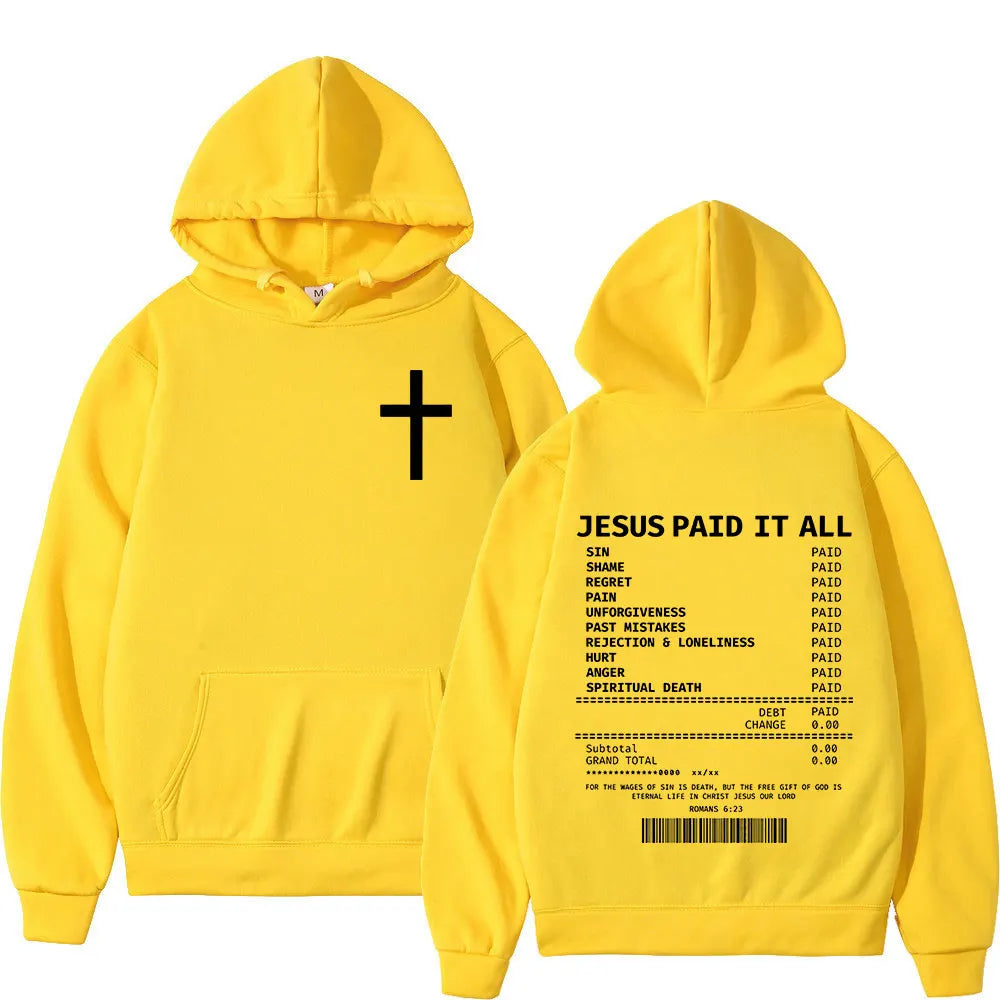 Jesus Paid It All Hoodie