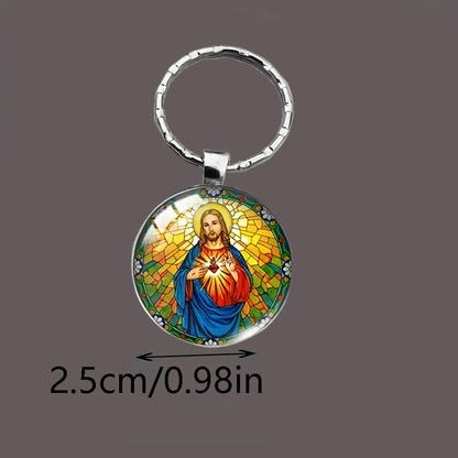 Our Lady of Guadalupe Keychain – Catholic Sacred Heart Devotional