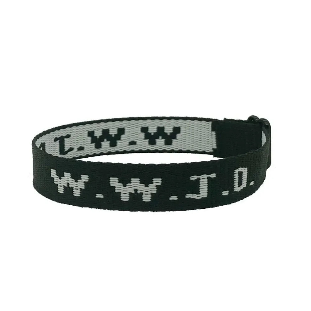WWJD Colorful Bracelets