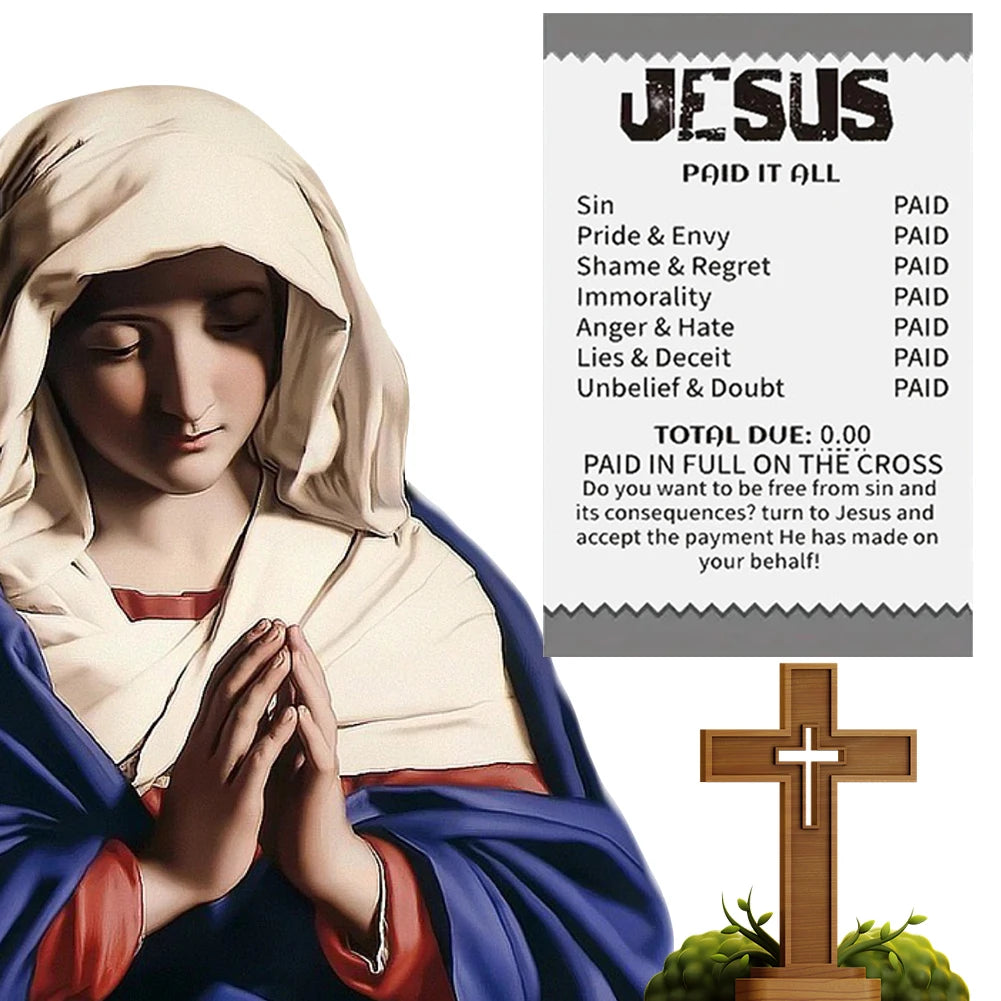 Pocket Bible Card –  Prayer & Faith Message